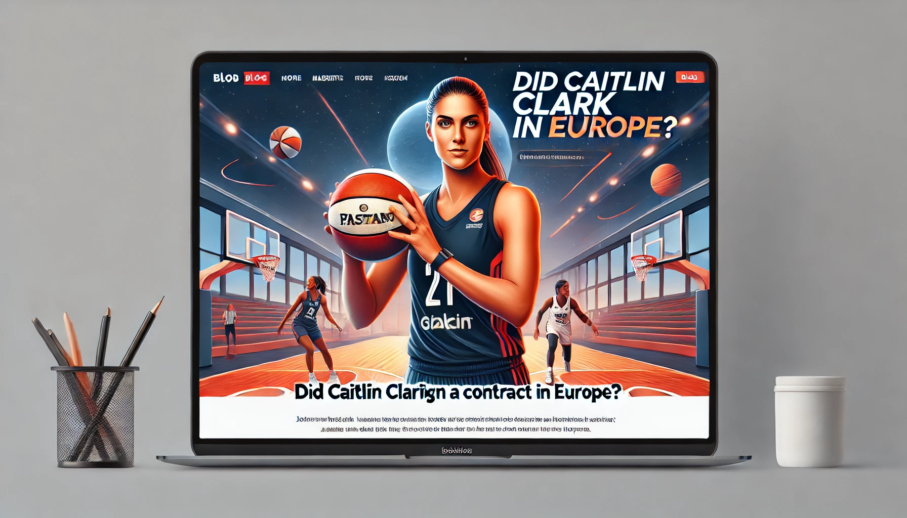 did caitlin clark sign a contract in europe